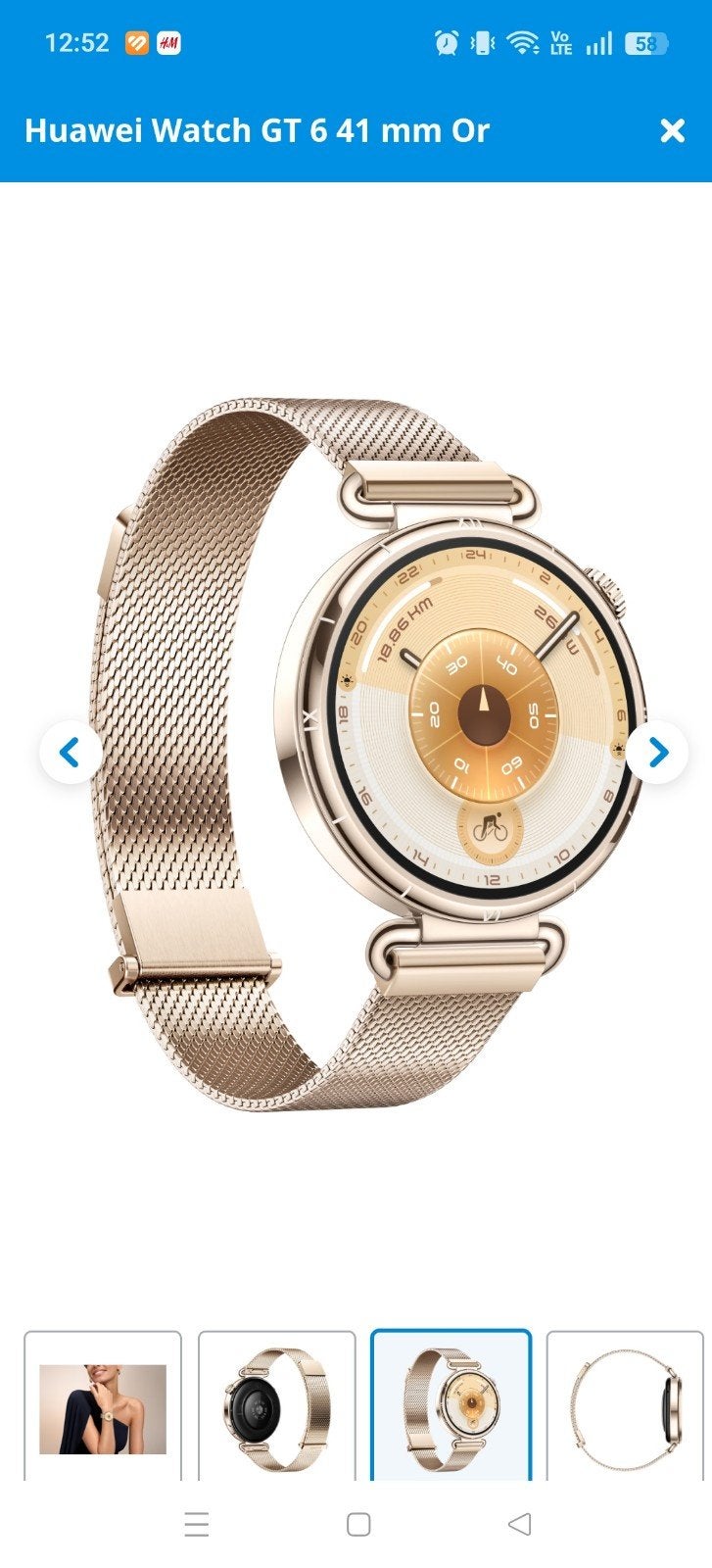 Huawei WATCH GT 6, Enlèvement, Comme neuf, Montre-bracelet