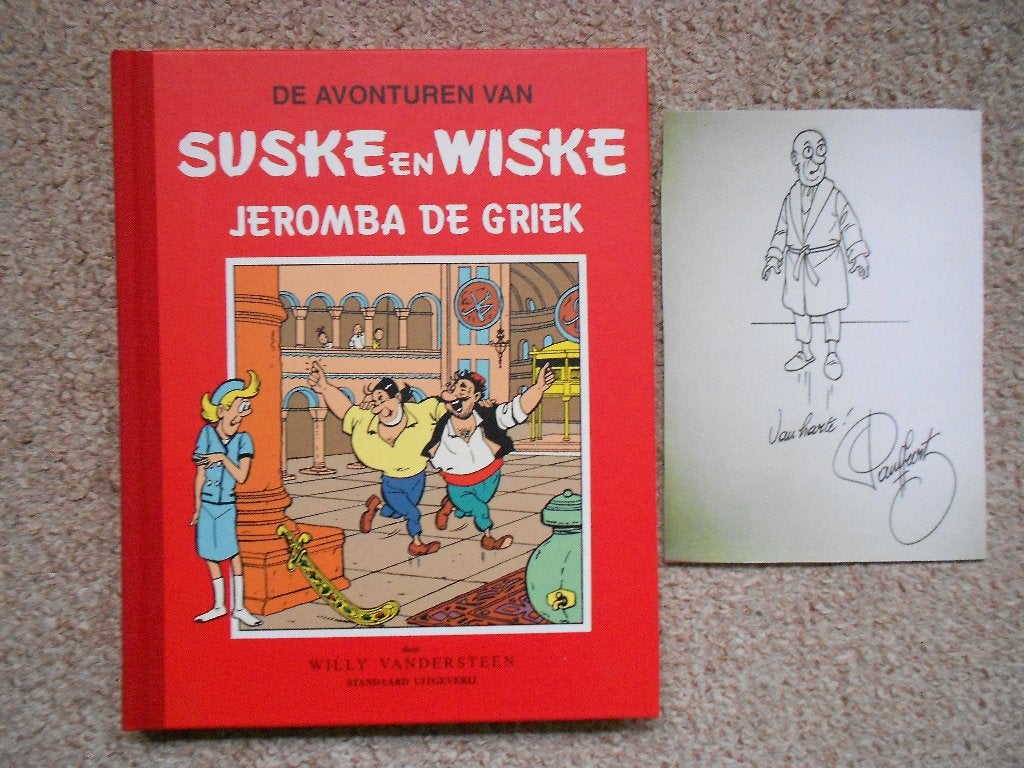 Suske en Wiske 58 Klassiek - Jeromba de Griek + tek P Geerts, Willy Vandersteen, Eén stripboek, Nieuw, Ophalen of Verzenden