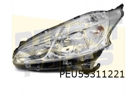 Peugeot 208 (-4/15) koplamp L (halogeen) Origineel! 98022218, -, Verzenden, -, Nieuw