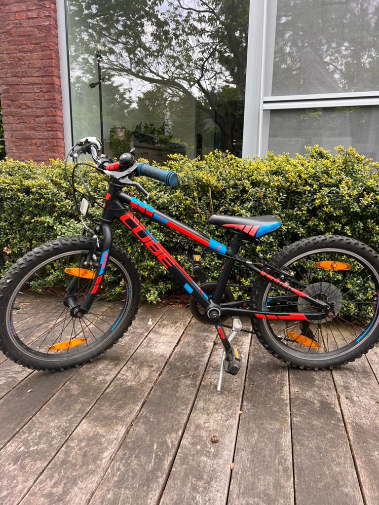 Cube fiets 20inch mountainbike, Fietsen en Brommers, Ophalen, Gebruikt, 20 inch, Handrem