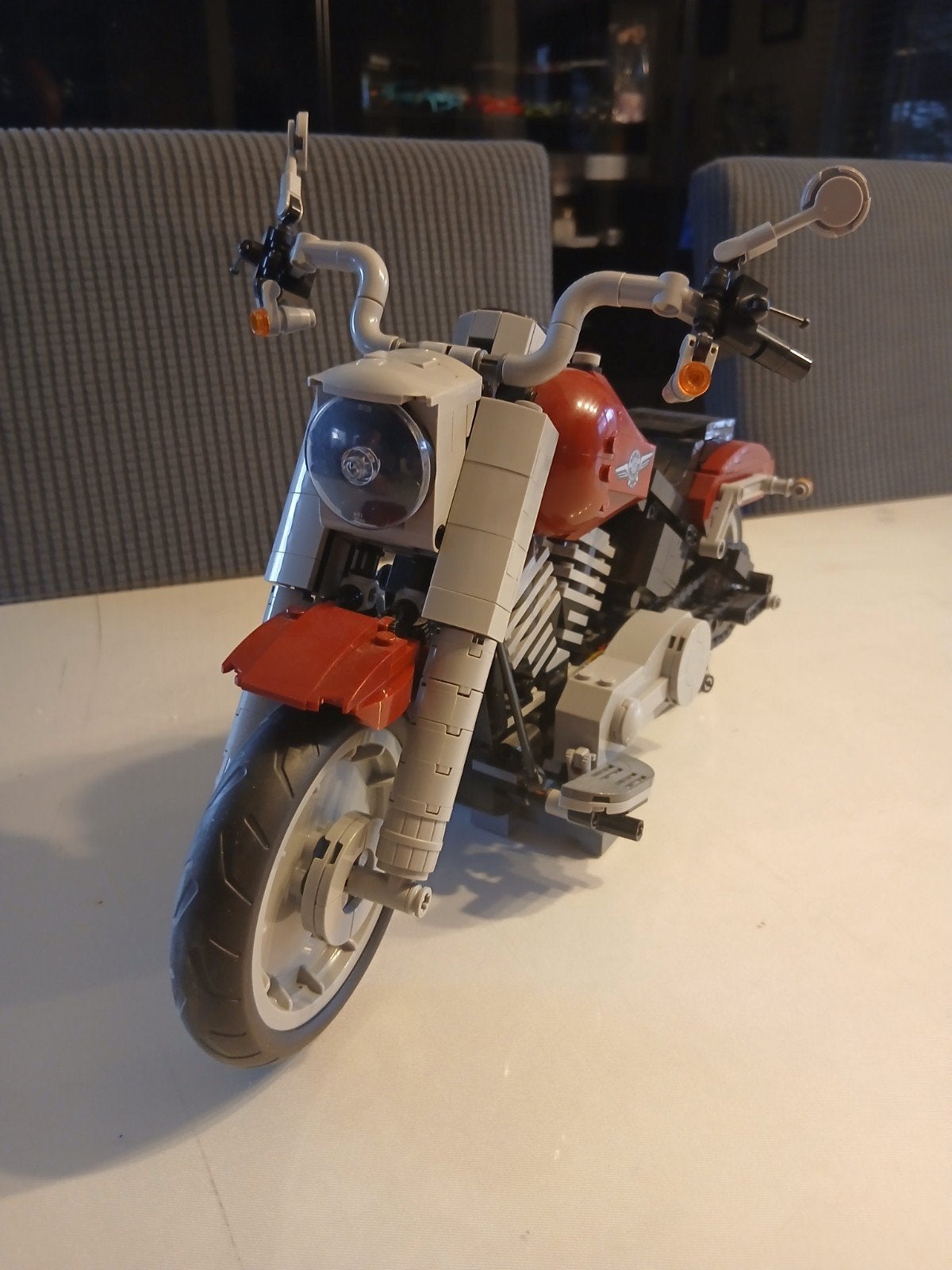 Lego creator 10269 Harley Davidson FatBoy, Ophalen of Verzenden, Compleet, Lego, Creator