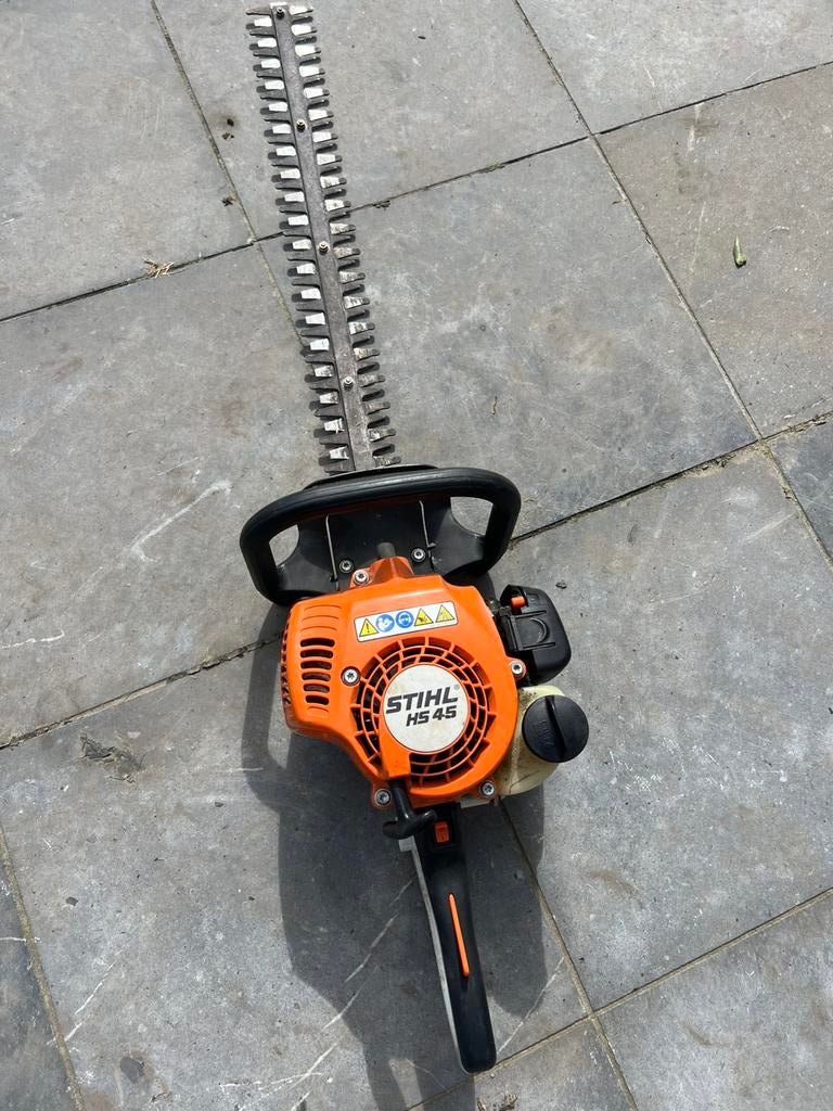 Stihl haagschaar hs45, Tuin en Terras, Ophalen, Zo goed als nieuw