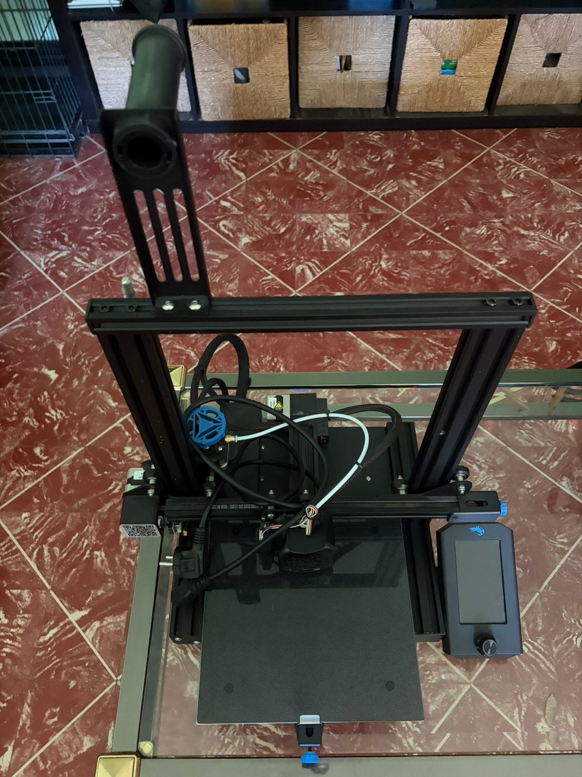 Creality ender 3 v2 met leveling, Computers en Software, 3D Printers, Ophalen, Zo goed als nieuw, Filament