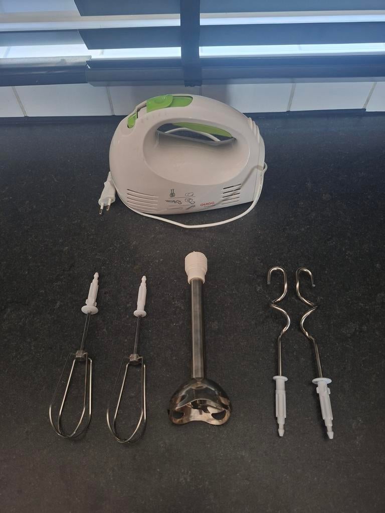 Handmixer met verschillende opsteeksets en vaste staafmixer, Elektronische apparatuur, Keukenmixers, Ophalen