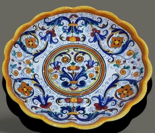 Bol décoratif Deruta Mari E.C., Enlèvement