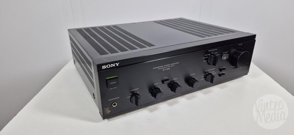 Sony TA-F400 Versterker | Stereo | Phono | 12 Mnd Garantie, Ophalen of Verzenden, Refurbished, Sony