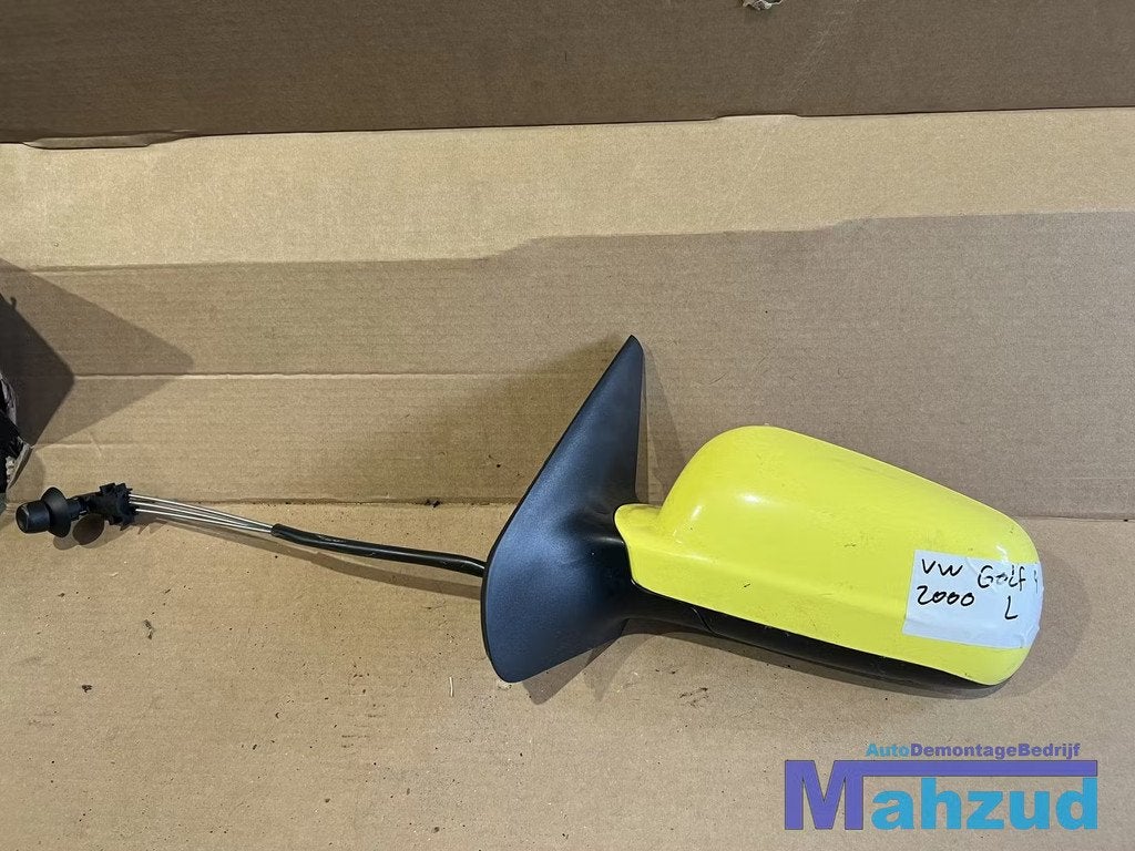 GOLF 4 MK4 Links geel spiegel handmatig left yellow mirror, Gebruikt, Volkswagen, Volkswagen AG, Vw@volkswagen.de