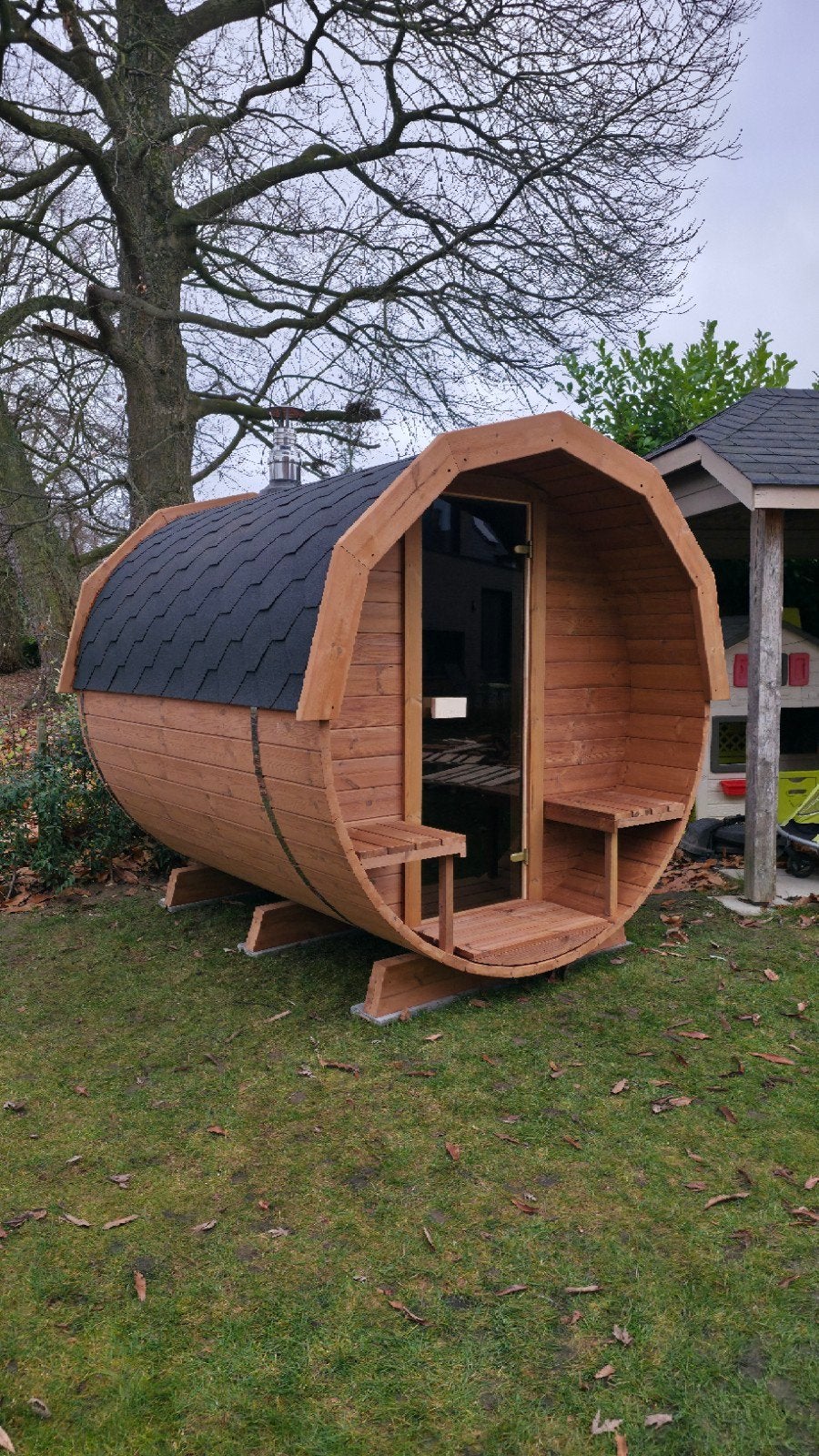 2,5M Barrel Sauna Gratis Levering en Plaatsing - 10% KORTING, Ophalen of Verzenden