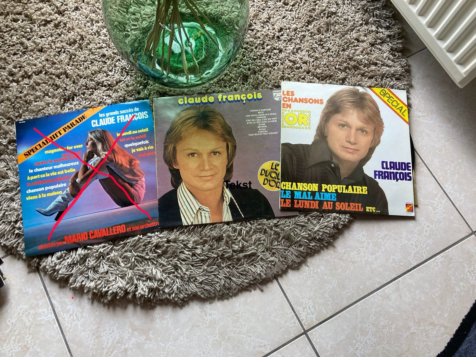 Lp Claude François, Ophalen, Gebruikt
