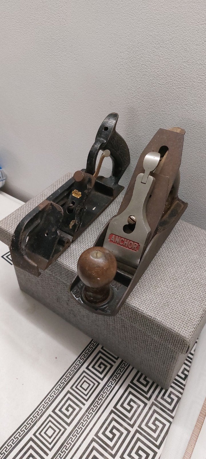 schaaf stanley en anchor, Ophalen