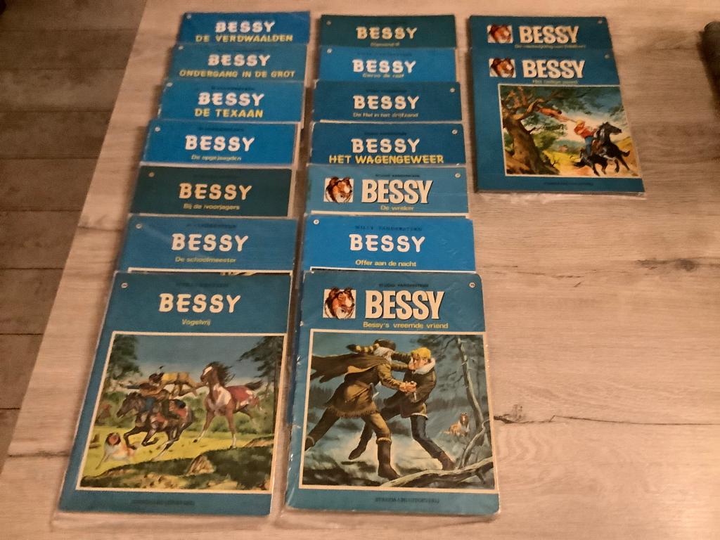 Bessy verschillende strips (1968-1984), Willy vandersteen, Ophalen of Verzenden, Zo goed als nieuw, Meerdere stripboeken