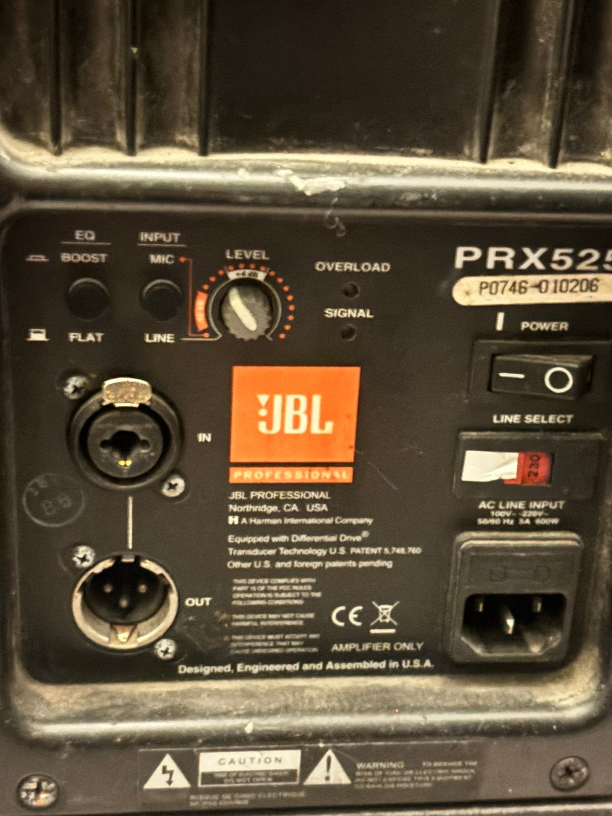 JBL 2 actieve luidsprekers, Musique & Instruments, Enlèvement, Comme neuf