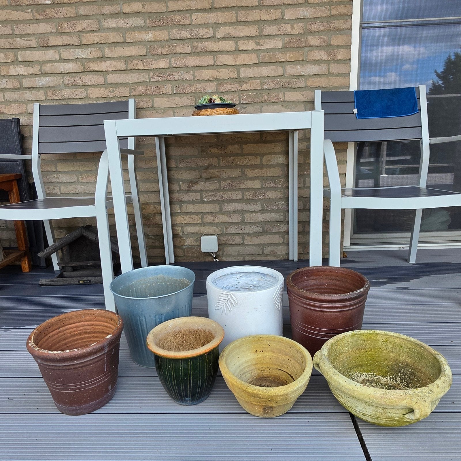 Tuin/terrasplanten/bloem-sierpotten, Enlèvement, Jardin