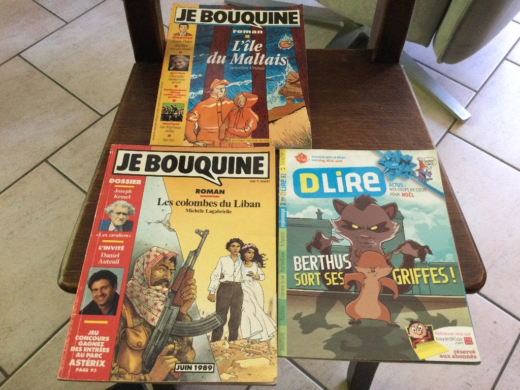 "JE BOUQUINE"No64-99 et "DLIRE" No156/7-13 ANS, Antiquités & Art, Enlèvement ou Envoi, BAYARD JEUNESSE-KIDS