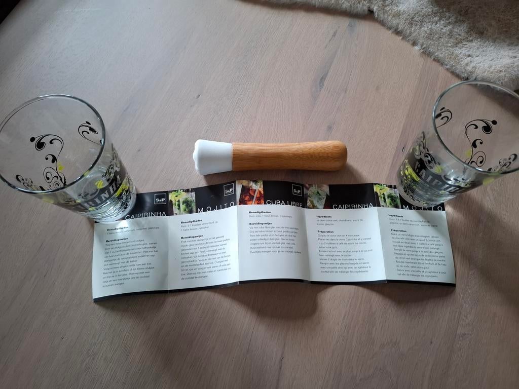 Cocktail-set Salt & Pepper (nwpr 22.95eur), Ophalen of Verzenden, Zo goed als nieuw, Overige typen