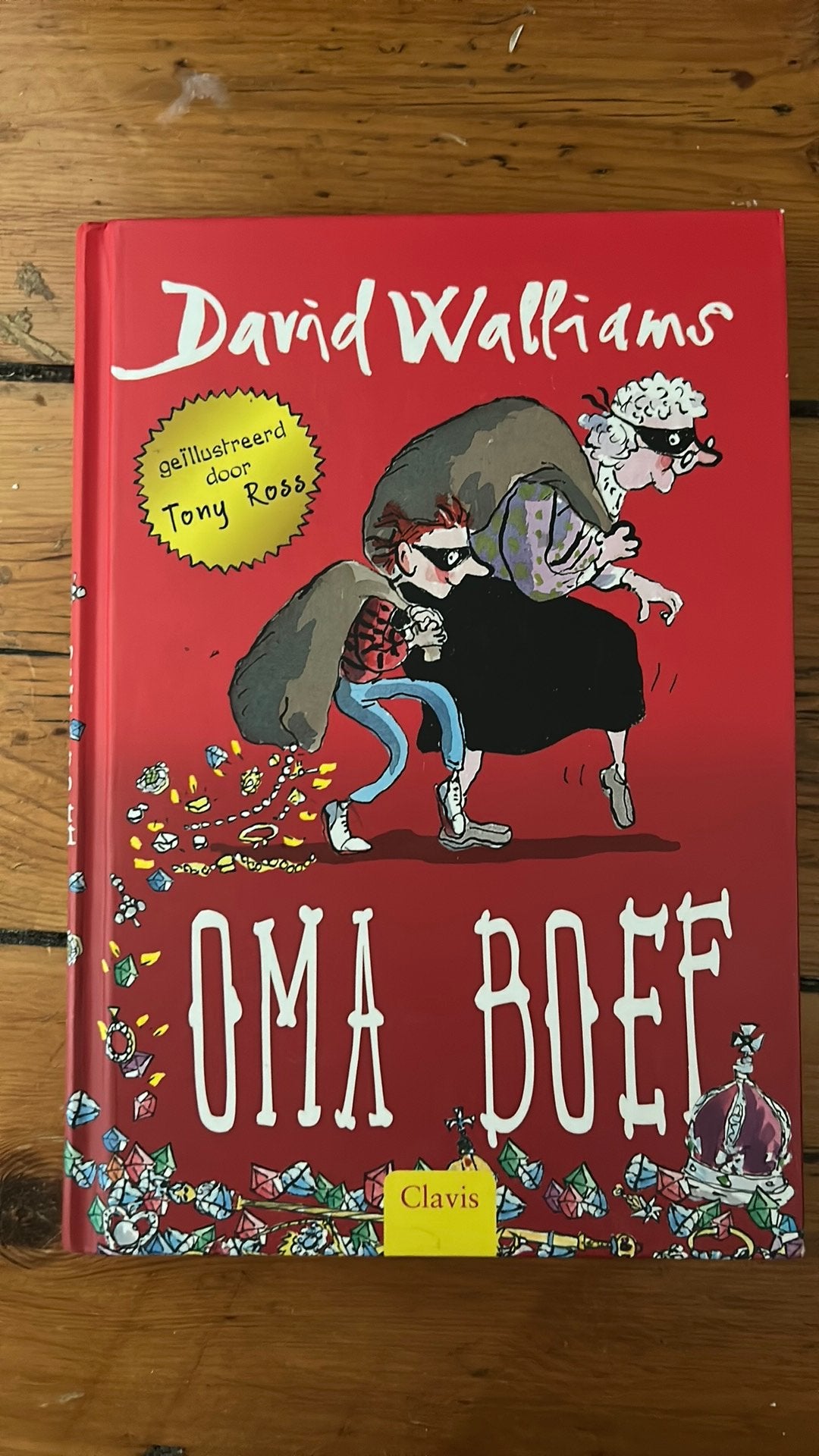 David Walliams - Oma boef, Boeken, Ophalen of Verzenden, David Walliams