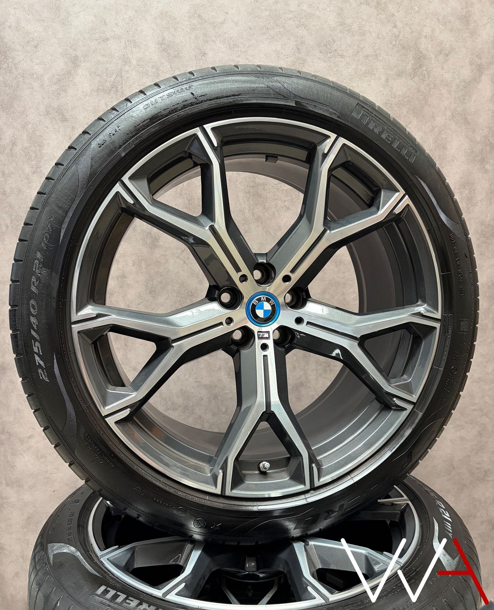 21'' BMW X5 X6 G05 G06 Styling 741M M Sport velgen zomer, Gebruikt, -, 275 mm, -