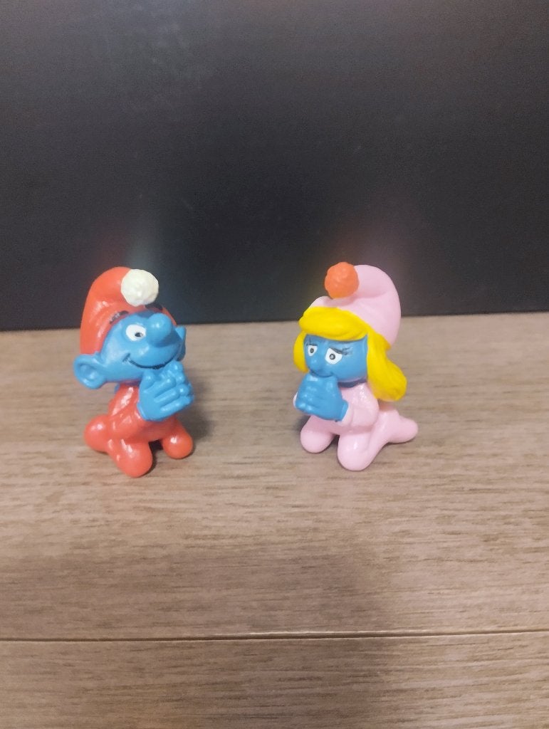 biddende smurfen, Collections, Enlèvement ou Envoi, Utilisé, Différents Schtroumpfs, Poupée, Figurine ou Peluche