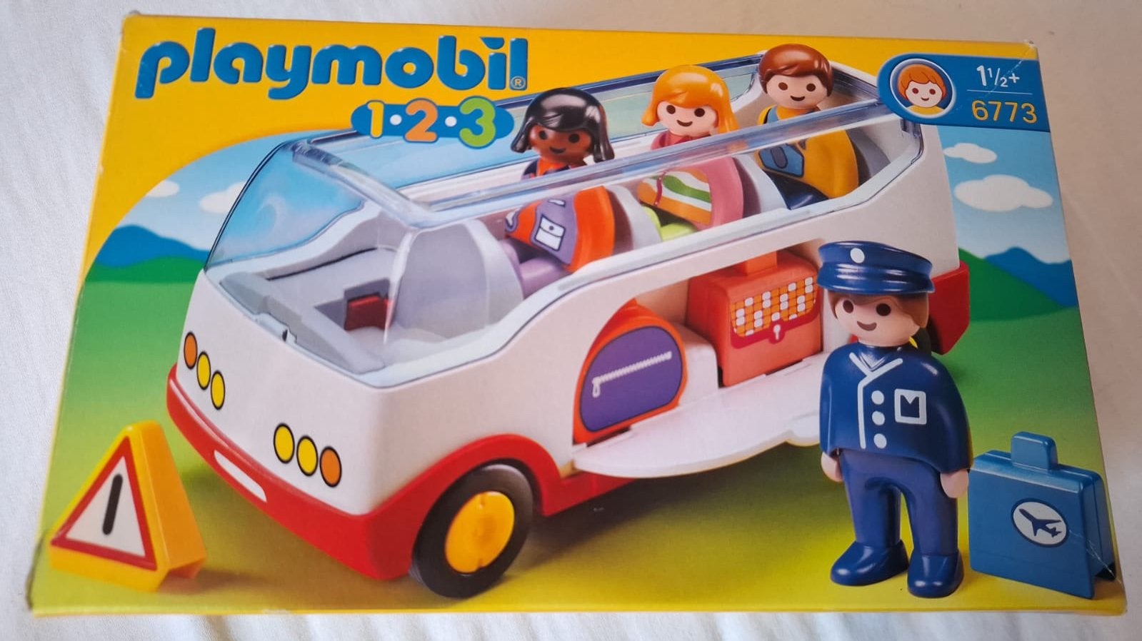 bus playmobil 123, Ophalen, Zo goed als nieuw, 1.2.3