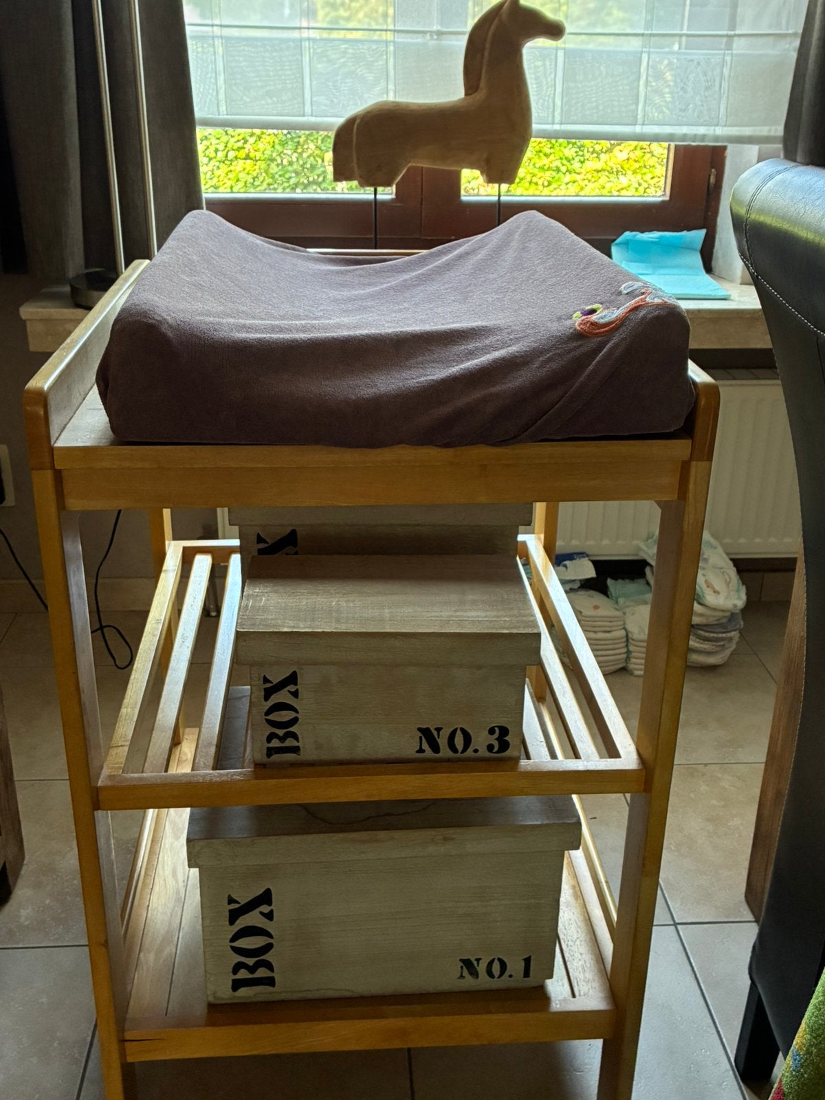 Verzorgingstafel, Kinderen en Baby's, Ophalen, Gebruikt