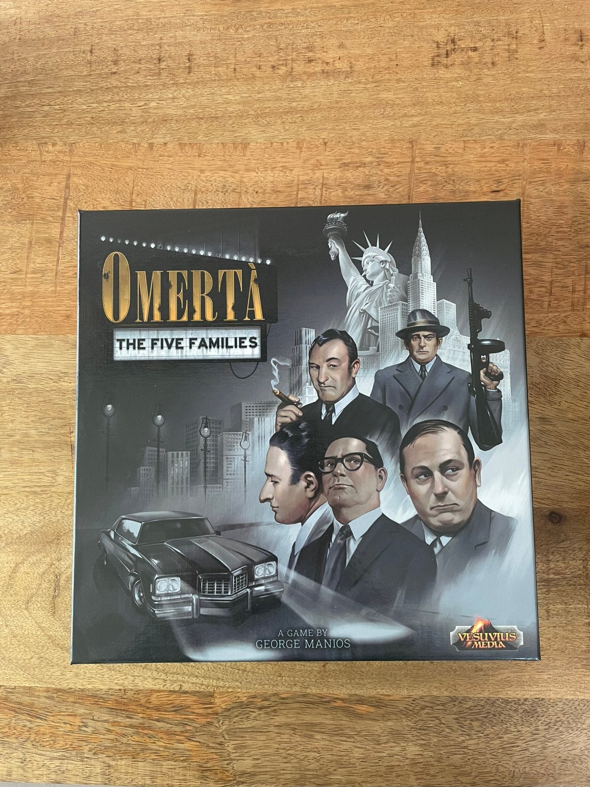 Boardgame - Omerta: The Five Families, Hobby en Vrije tijd, Gezelschapsspellen | Bordspellen, Drie of vier spelers, Ophalen of Verzenden