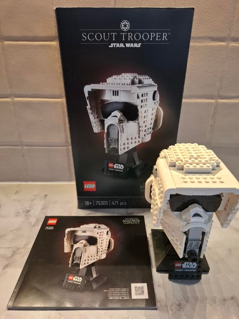 Lego 75305 Scout Trooper, Compleet, Star Wars, Lego, Ophalen of Verzenden