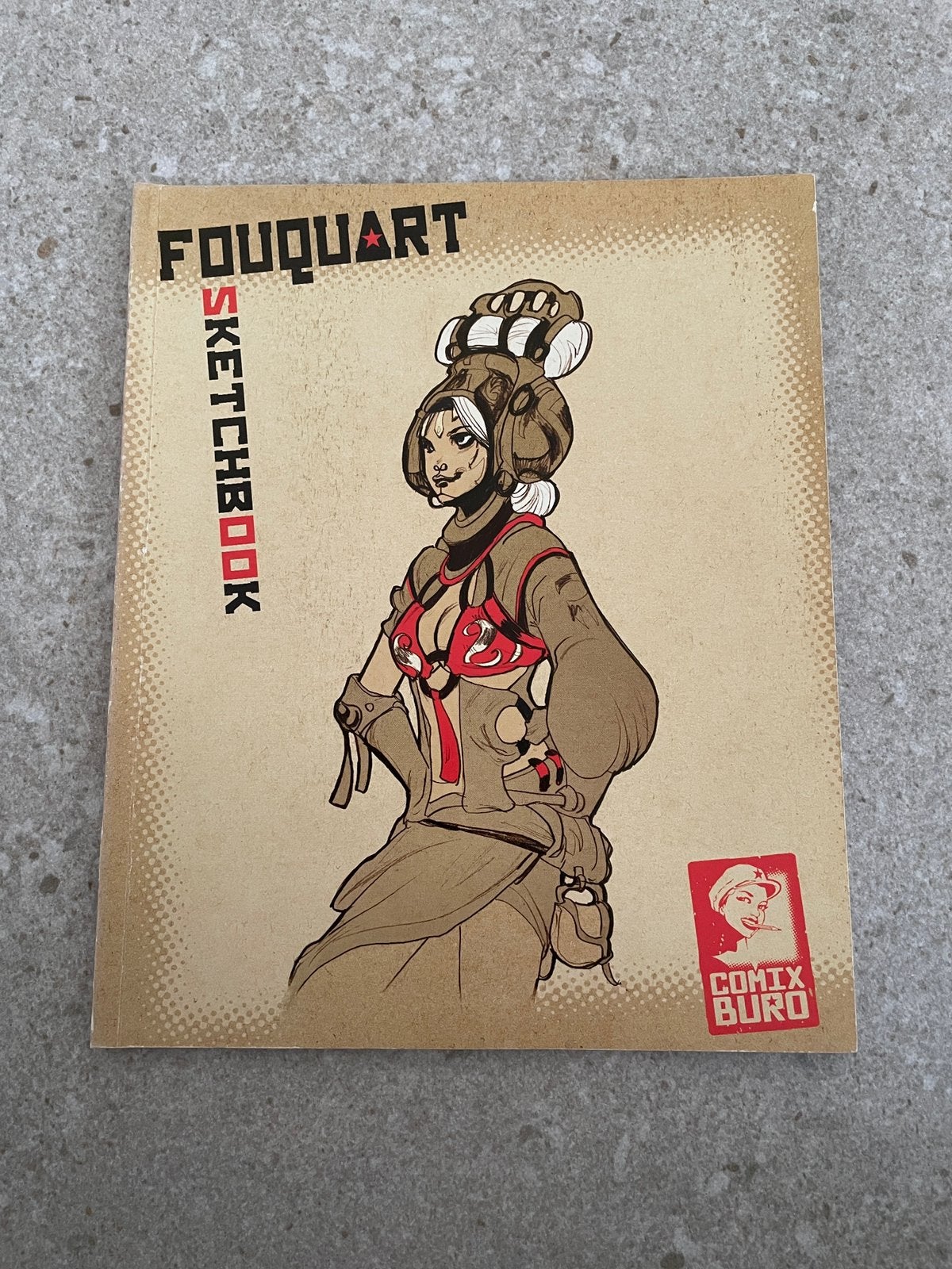 Sketchbook – Fouquart - gesigneerd en genummerd, Boeken, Eén stripboek, Ophalen of Verzenden, Zo goed als nieuw