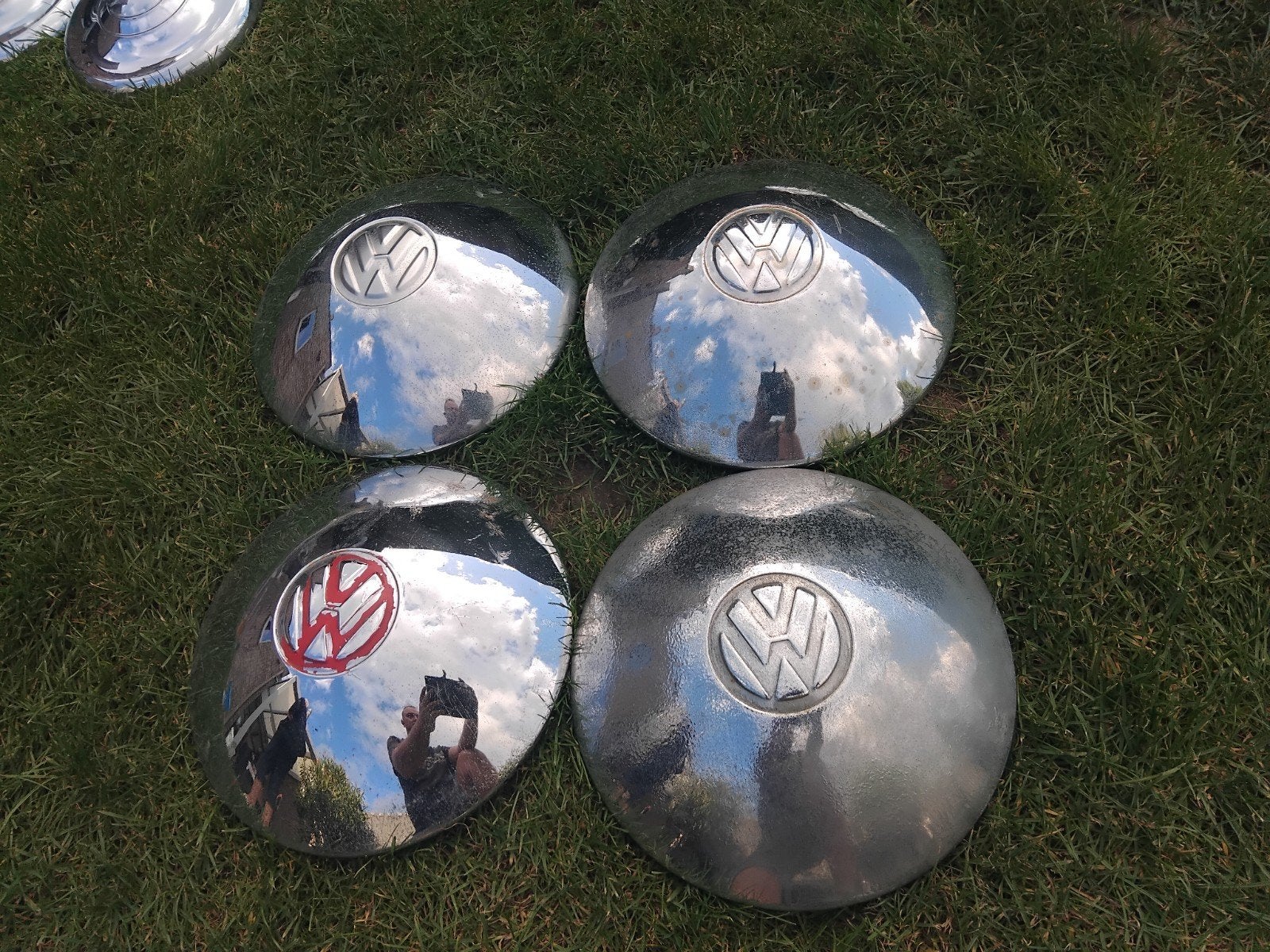 jeu de 4 disques de roue Volkswagen, Enlèvement ou Envoi, Utilisé