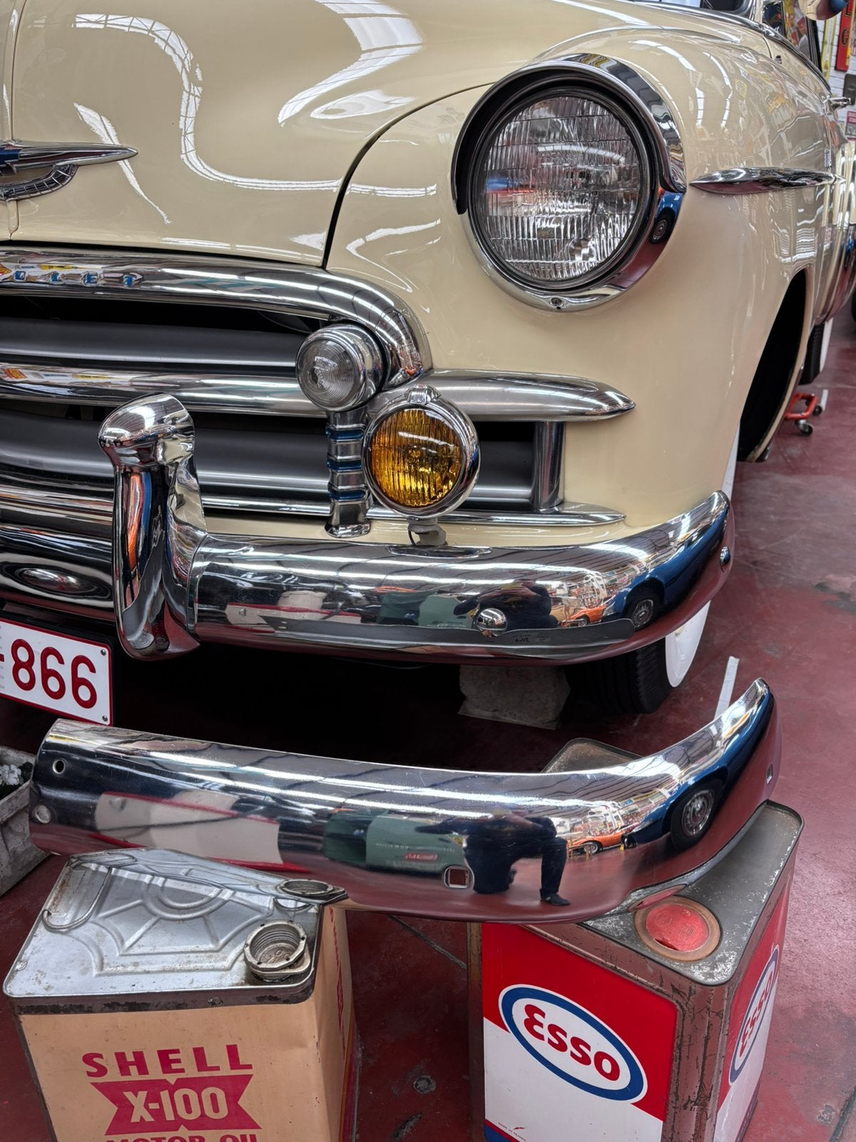 Chevrolet 1949 1950 1951 1952 oldtimer pare chocs, Ophalen of Verzenden, Chevrolet