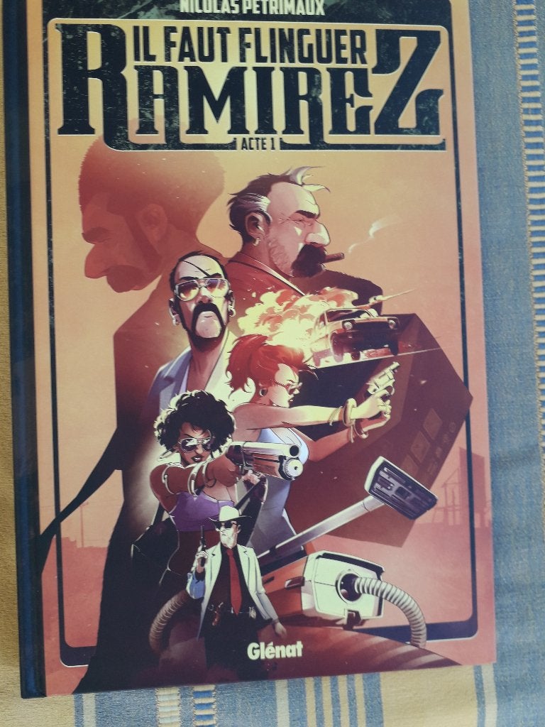 BD RE Il faut flinguer Ramirez de Nicolas Petrimaux, Livres, Une BD, Enlèvement ou Envoi, Utilisé