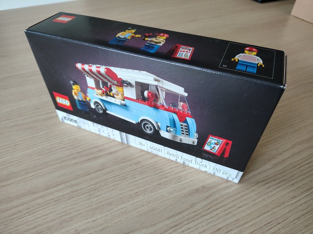 Lego 40681 - Retro food truck, Neuf, Enlèvement ou Envoi, Ensemble complet, Icons