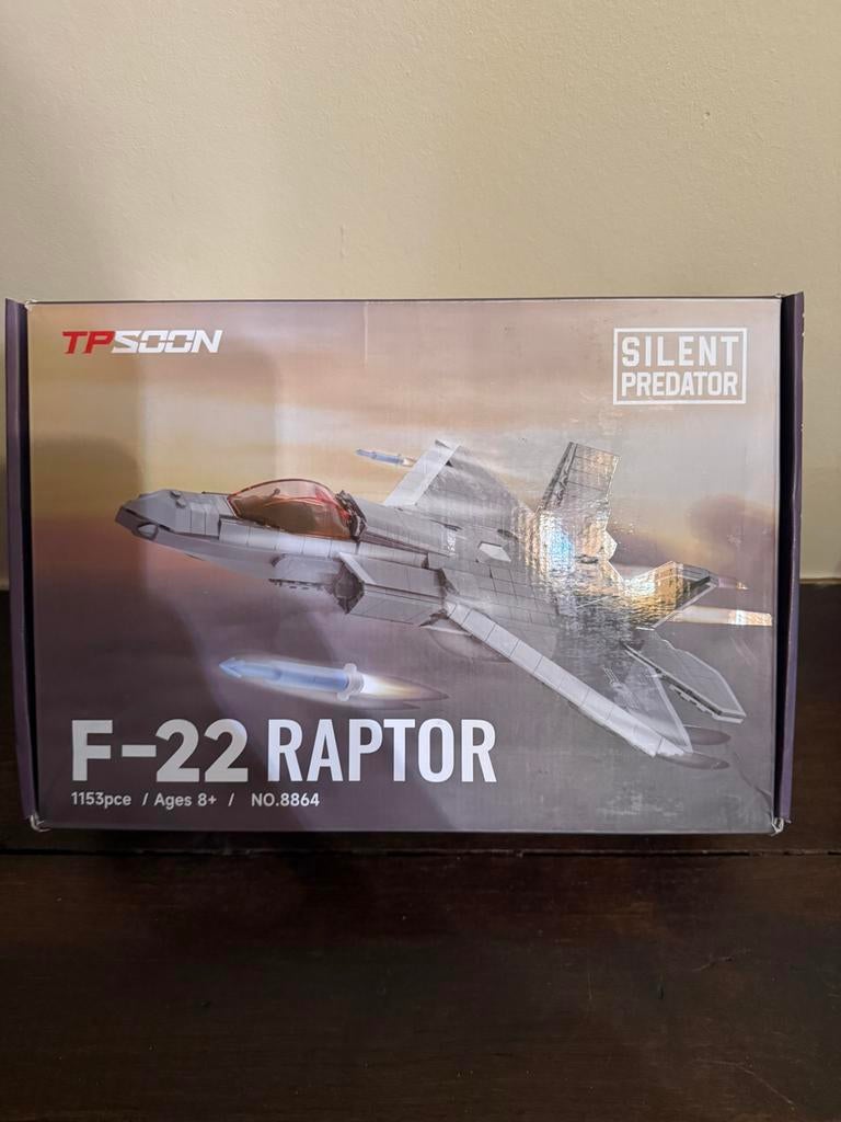 Lego uit het F-22 RAPTOR-vliegtuig, Ophalen of Verzenden, Nieuw, Vliegtuig
