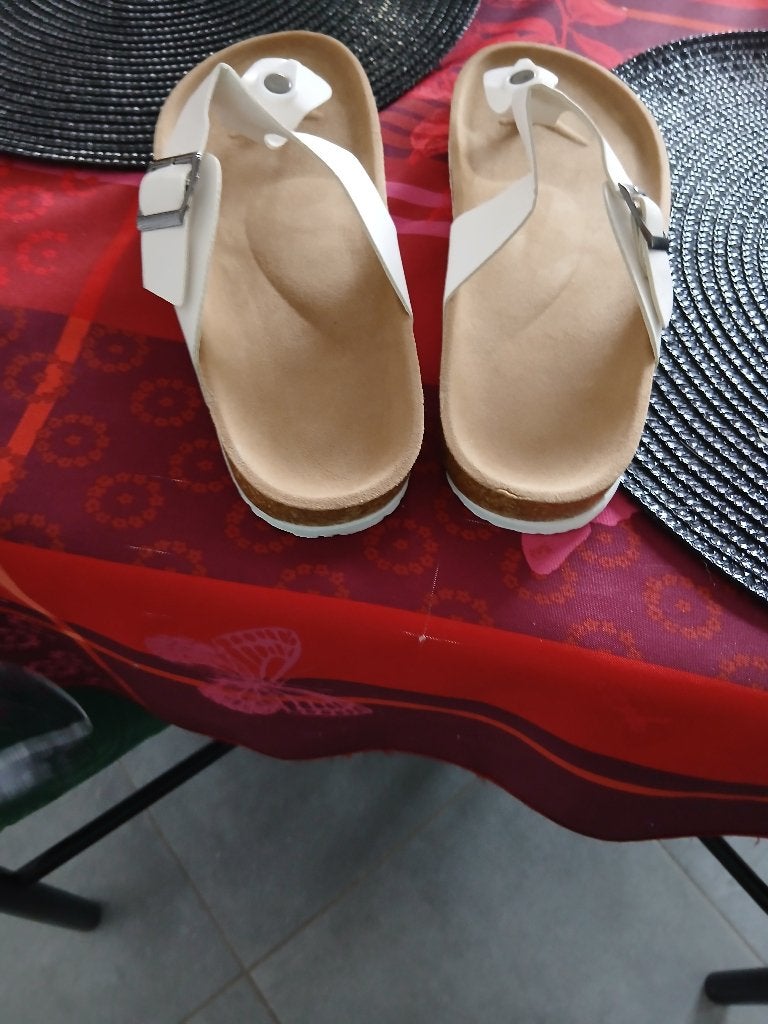 Tong blanche, Vêtements | Femmes, Chaussures, Neuf, Sans marque, Enlèvement, Blanc