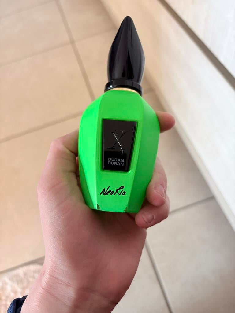 Parfum Xerjoff Duran Duran Neo Rio Gluo Green, Envoi, Utilisé, Bouteille de parfum, Plein