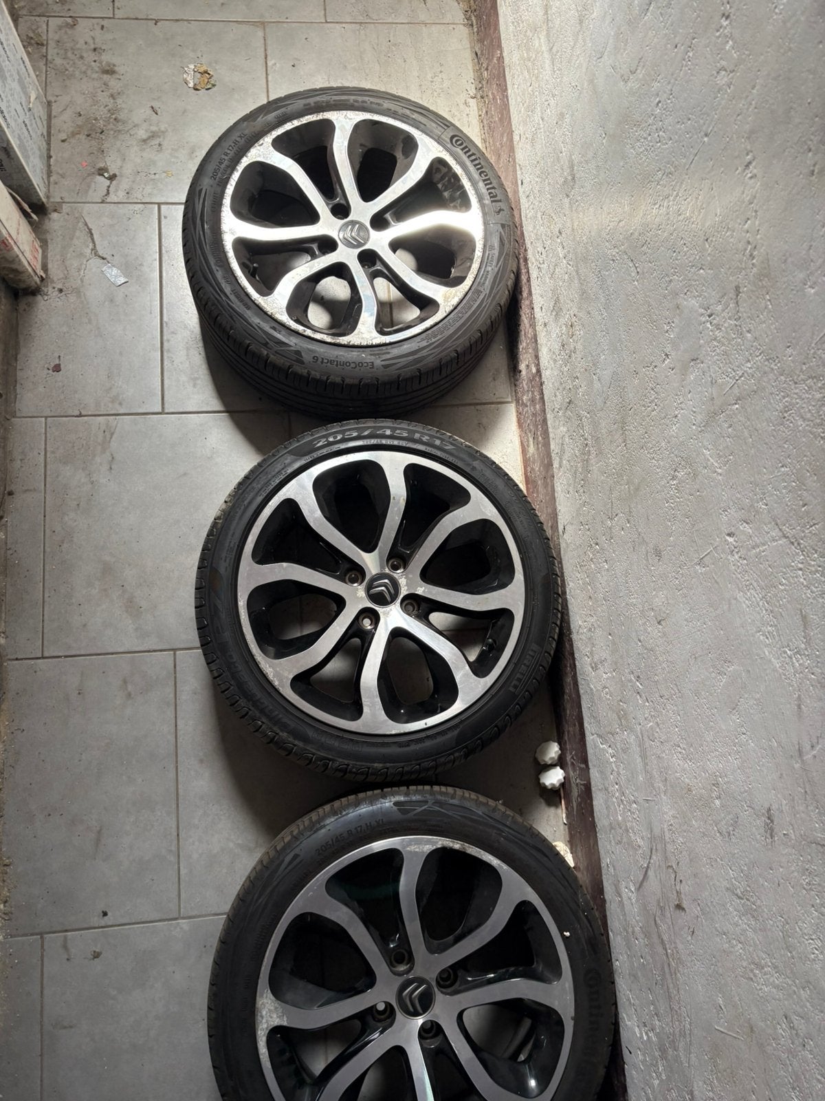 3 jantes 17 pour Citroën ou Peugeot, Autos : Pièces & Accessoires, Pneus & Jantes, Enlèvement, Jante(s)