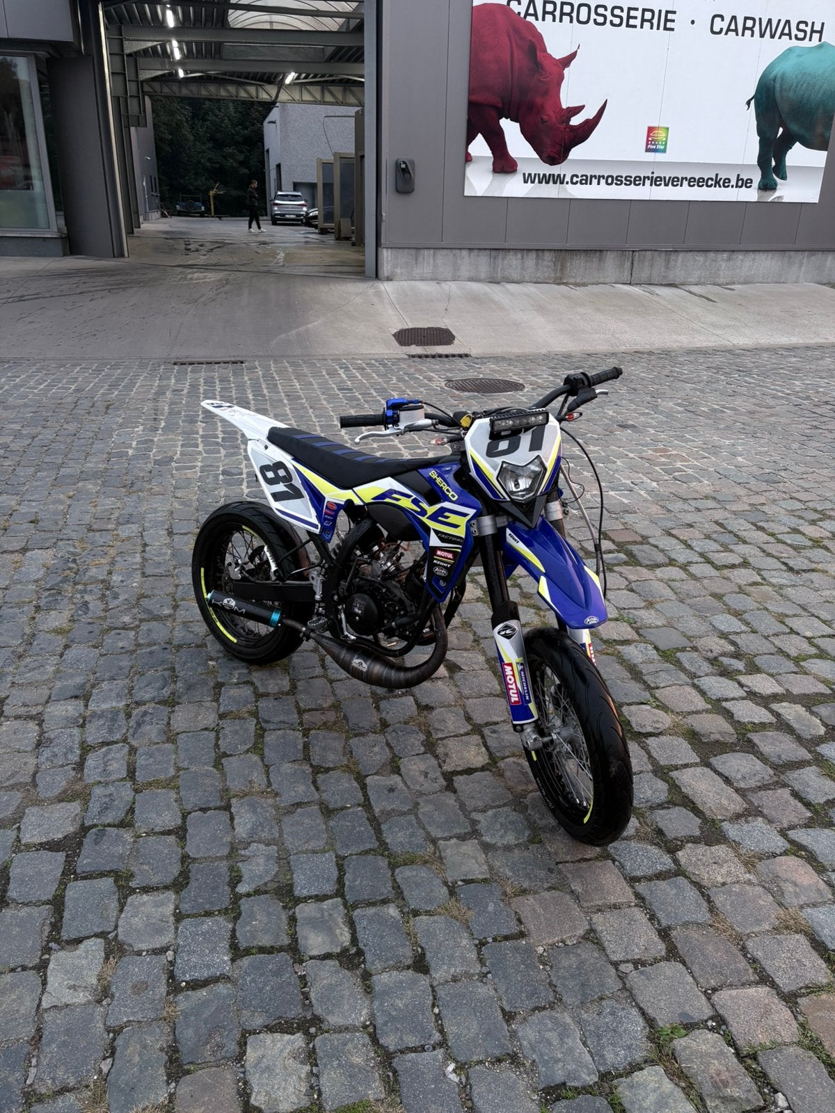 Sherco sm-rs, 6 versnellingen, Gebruikt, 50 cc, Ophalen