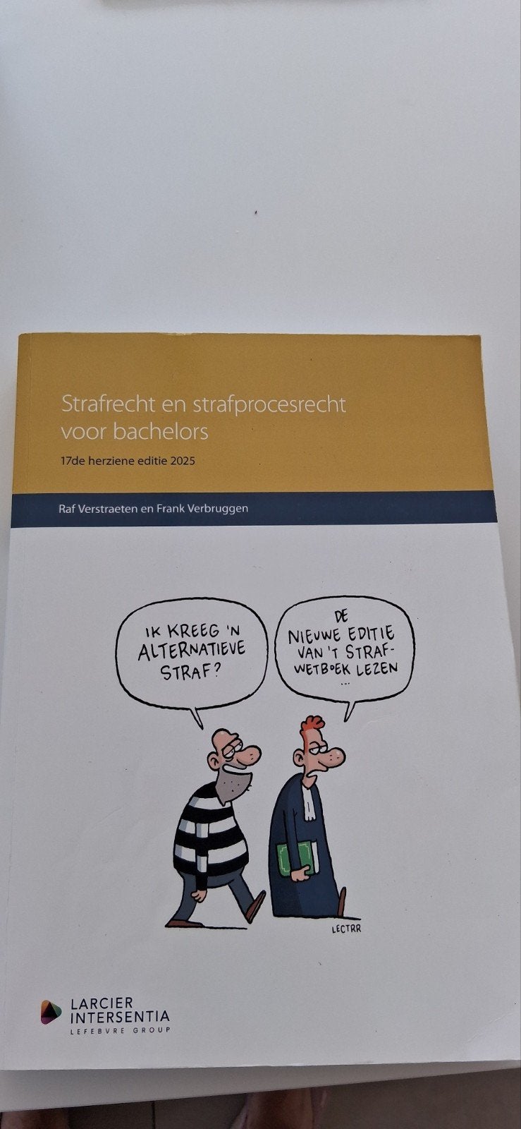 strafrecht en strafprocesrecht voor bachelors 9789400017825, Boeken, Ophalen, Gelezen, Verstraeten