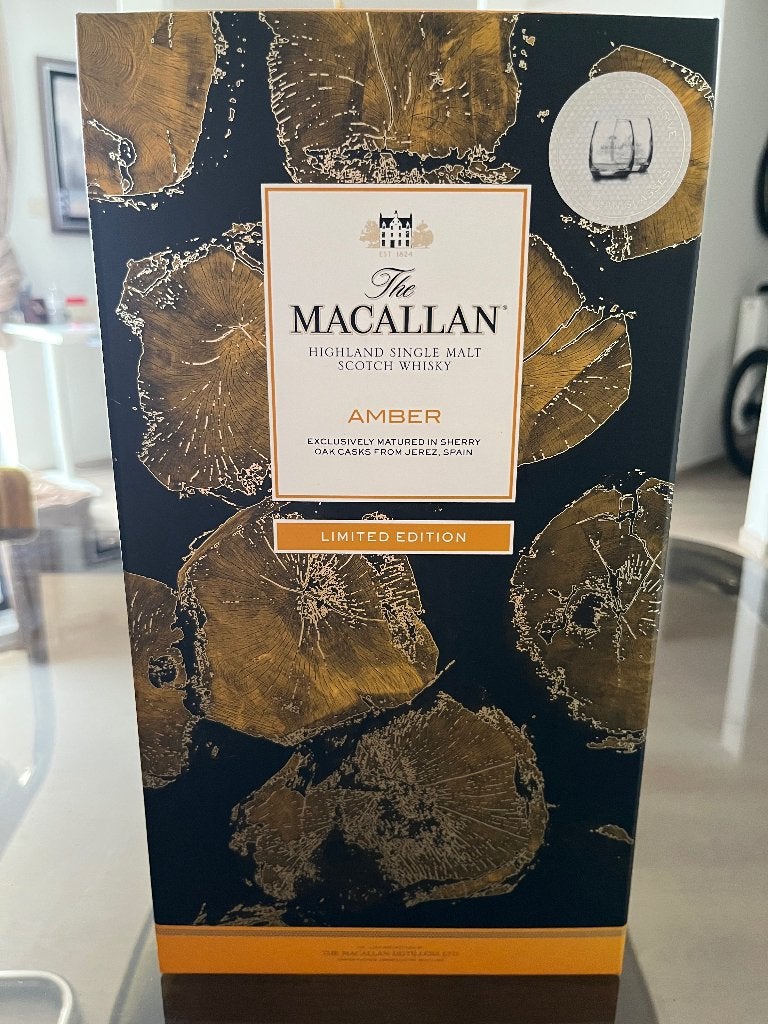 Macallen Amber Gift set, Verzamelen, Overige gebieden, Overige typen, Ophalen of Verzenden, Zo goed als nieuw