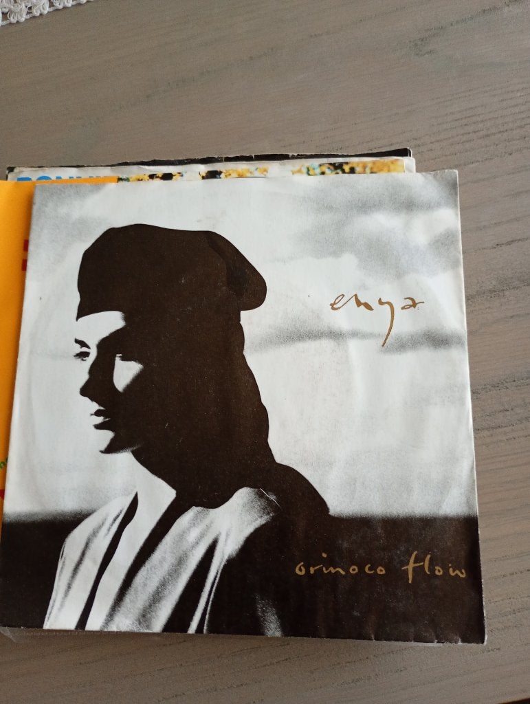 Enya - Orinoco flow, Enlèvement ou Envoi, Pochette photo, 7 inch, Utilisé