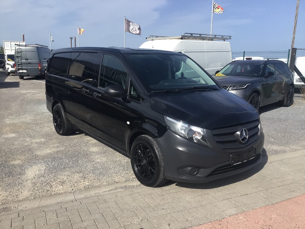 mercedes vito l2 114cdi automaat 2020 74000km full/option, Auto's, Automaat, Achterwielaandrijving, 4 cilinders, Zwart