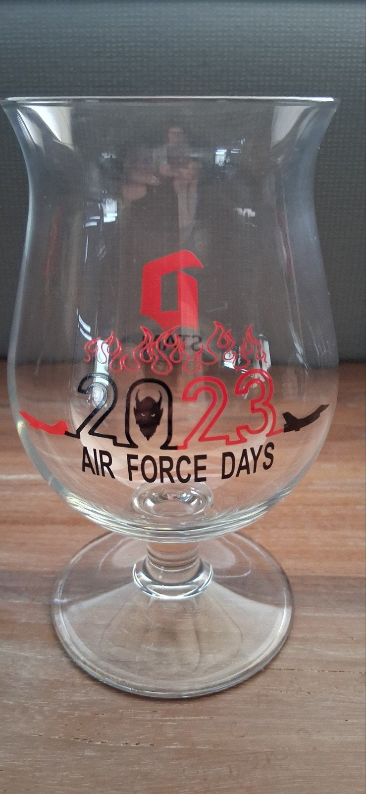 Duvel air force days, Ophalen, Duvel
