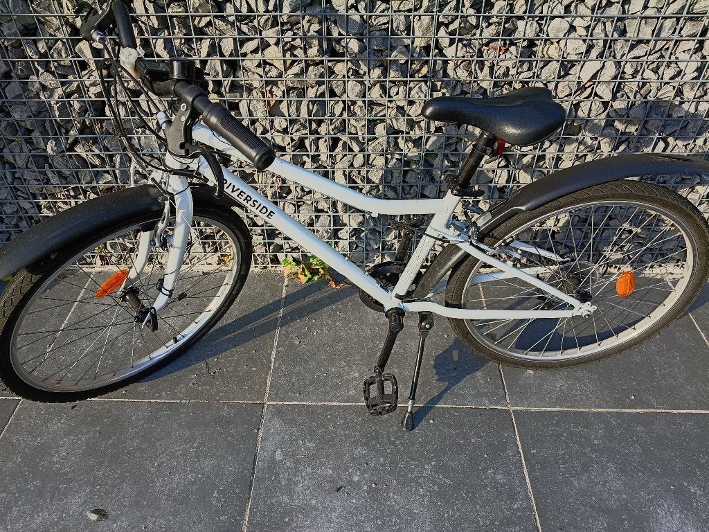Fiets jongens 24 inch gereserveerd, Fietsen en Brommers, Ophalen, Riverside (Decathlon), Versnellingen, Gebruikt