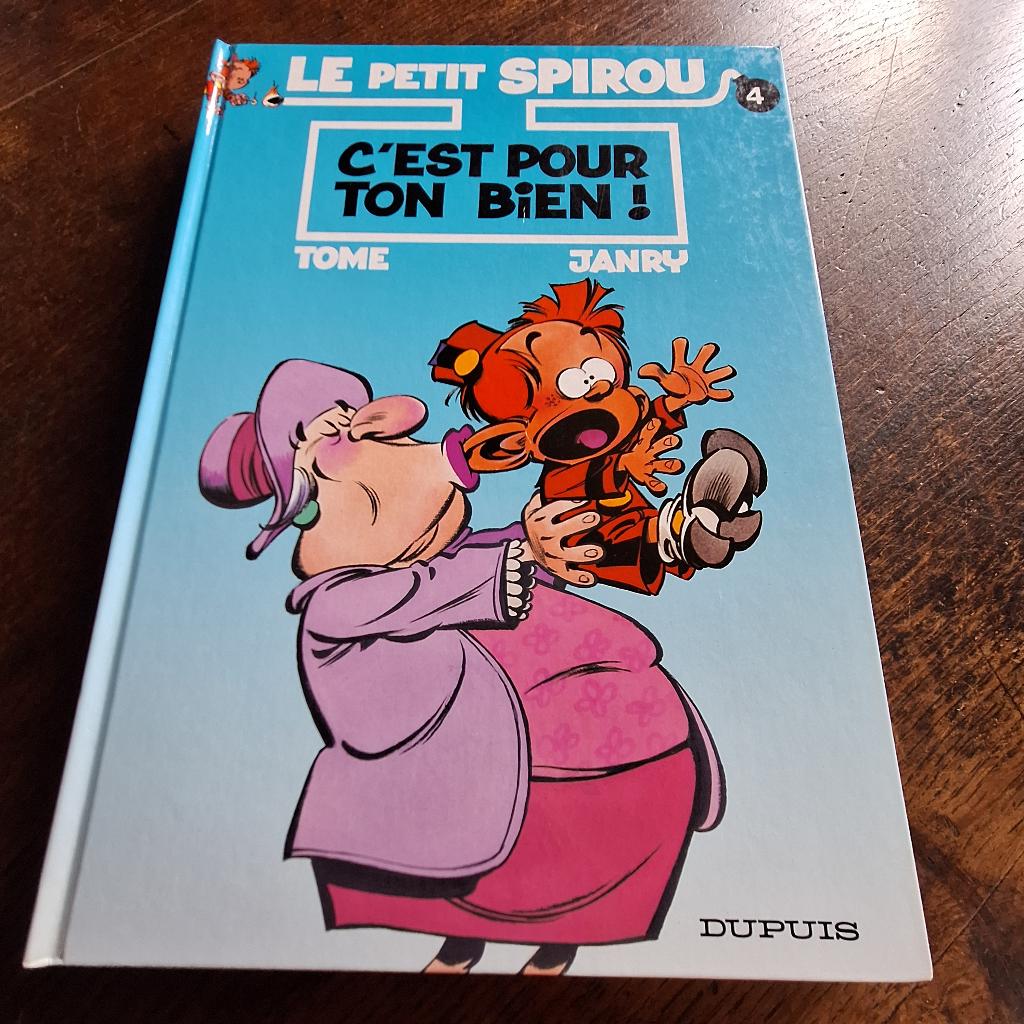 le petit spirou t 4 c'est pour ton bien janry dupuis, Une BD, Utilisé, Tome & Janry, Envoi