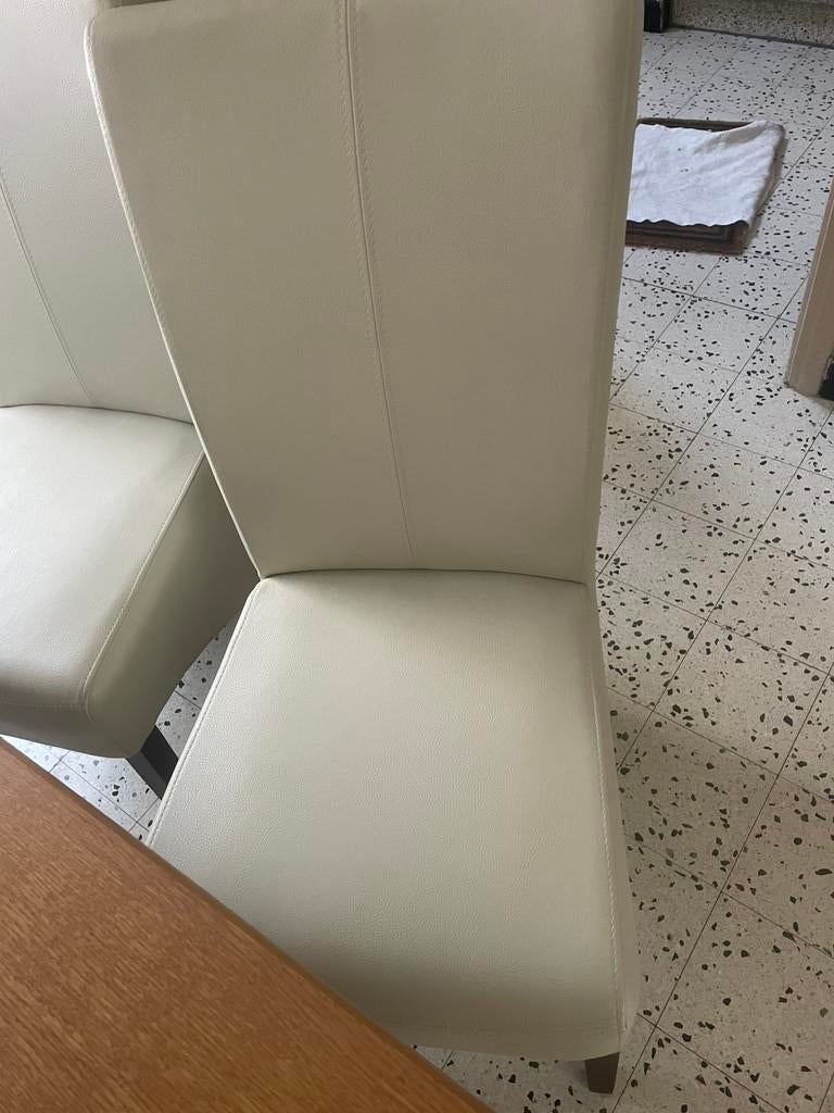 Chaises, Enlèvement, Utilisé, Beige, 4 à 6 chaises