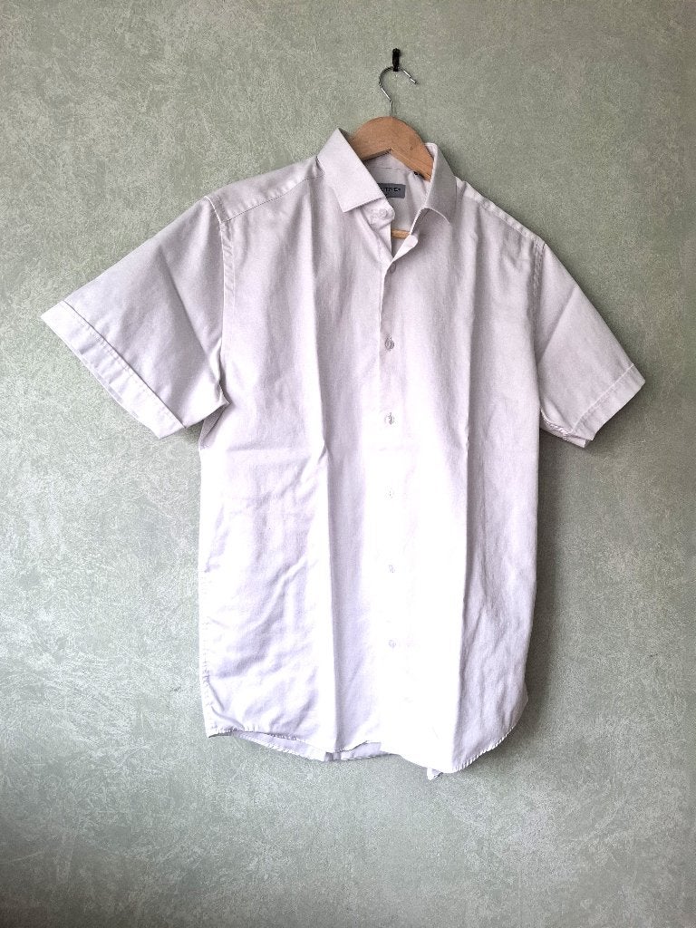 Chemise homme courtes manches Armand Thiery - Taille M, Tour de cou 39/40 (M), Enlèvement ou Envoi, Comme neuf, Armand Thierry