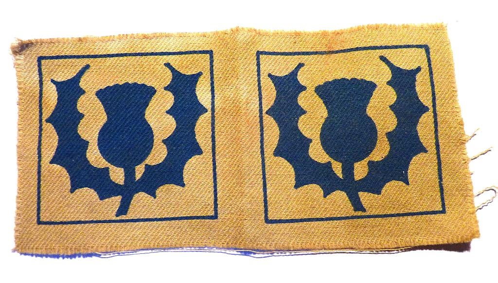 Originele London Scottish (14/London Rgt.) patch, Enlèvement ou Envoi