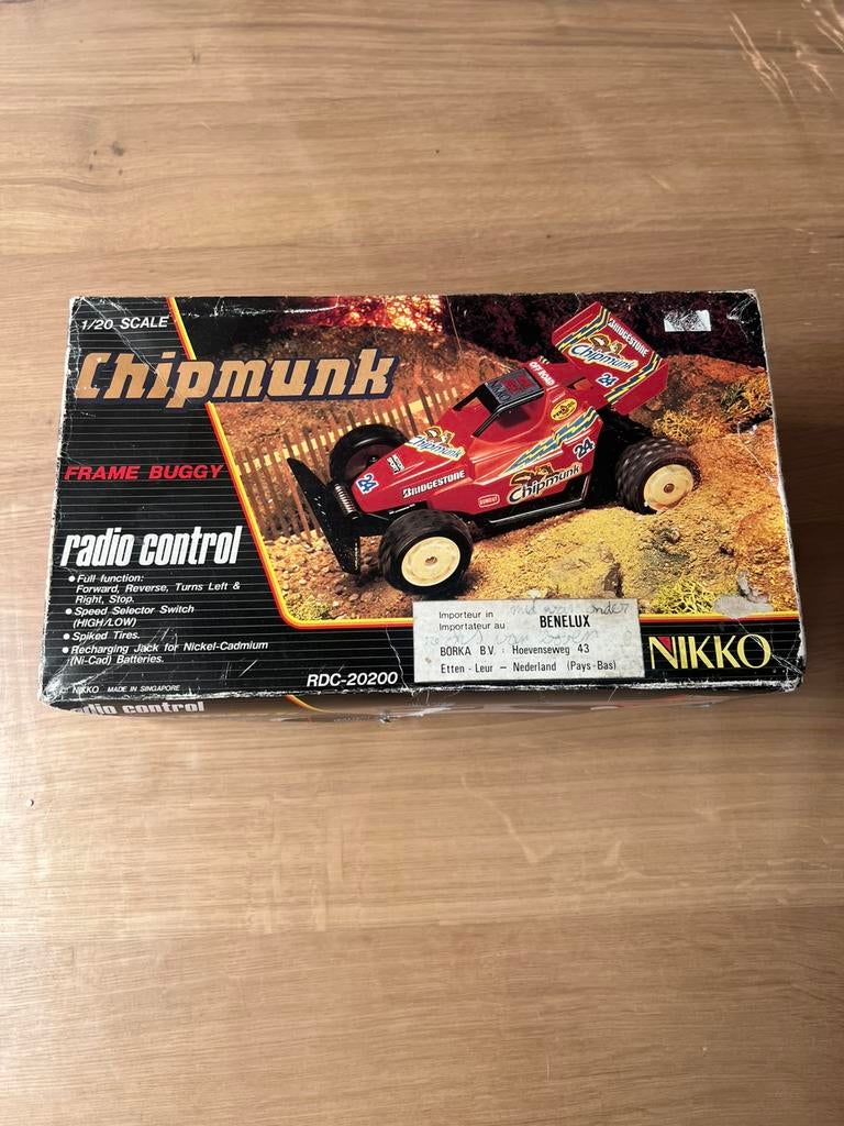 Nikko vintage Chipmunk, Hobby & Loisirs créatifs, Modélisme | Voitures & Véhicules, Enlèvement, Utilisé