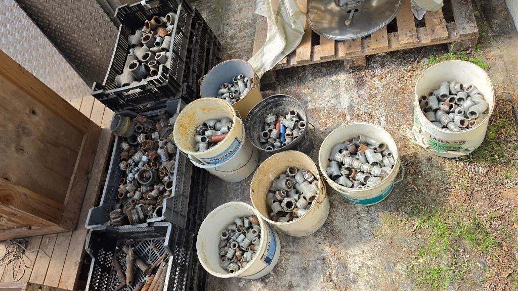 Gegalvaniseerde koppelingen lot, Doe-het-zelf en Bouw, Ophalen