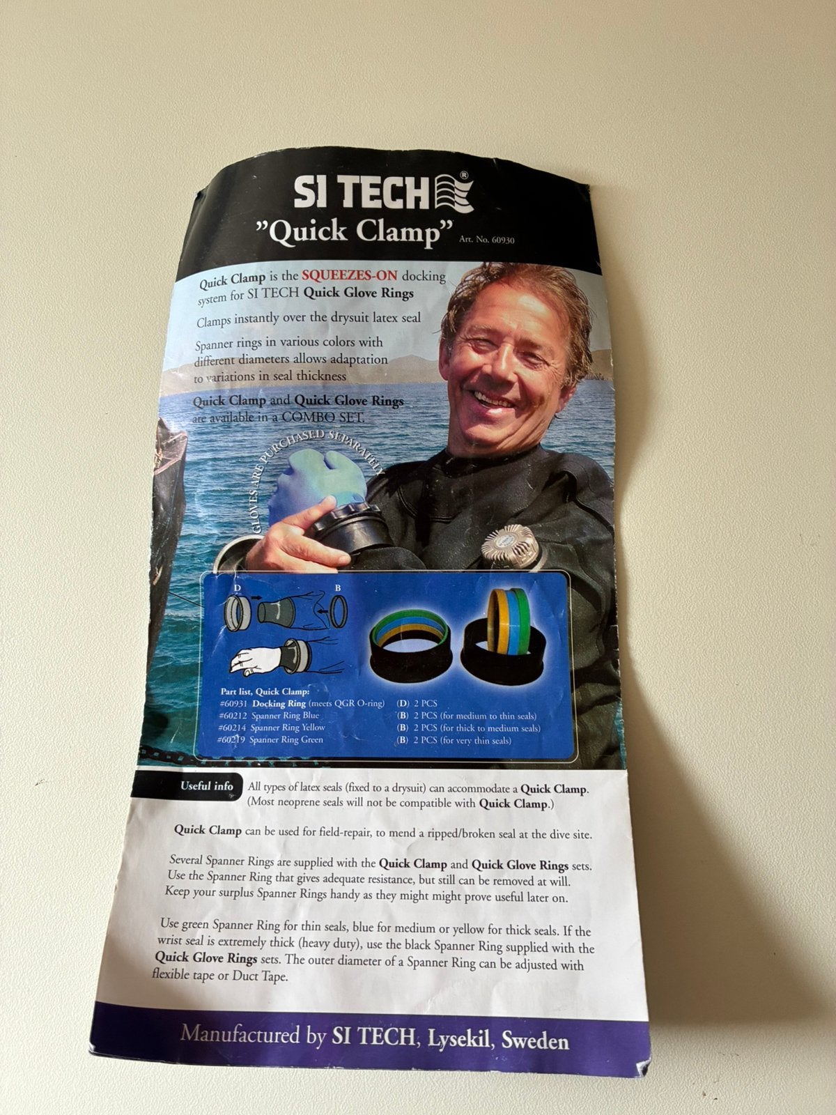Si tech quick glove rings drooghandschoenen, Ophalen of Verzenden, Gebruikt, Overige typen