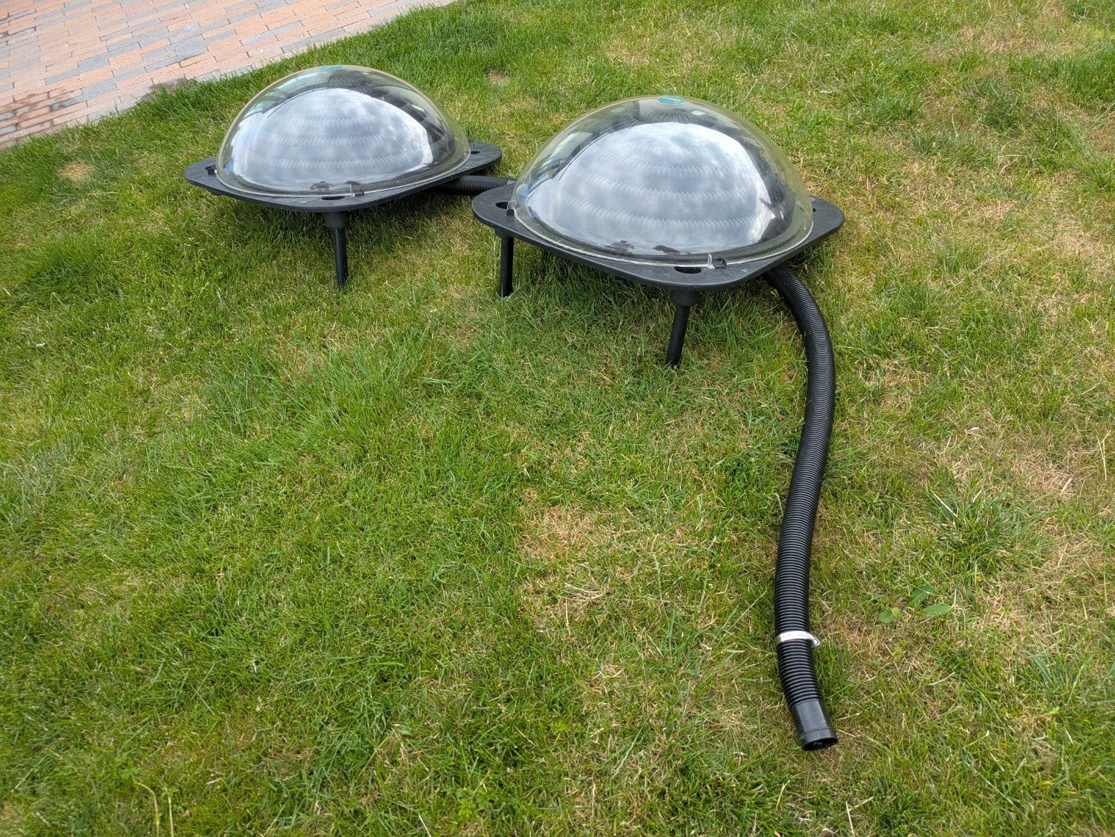Nieuwe solar Bollen dubbel, Tuin en Terras, Ophalen, Zo goed als nieuw, Verwarming